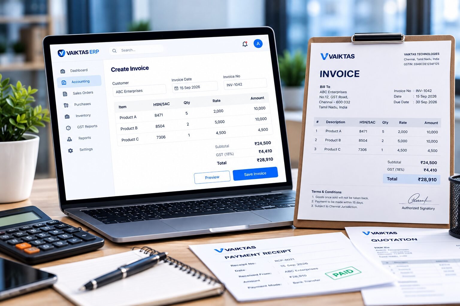 ERP Billing Management
